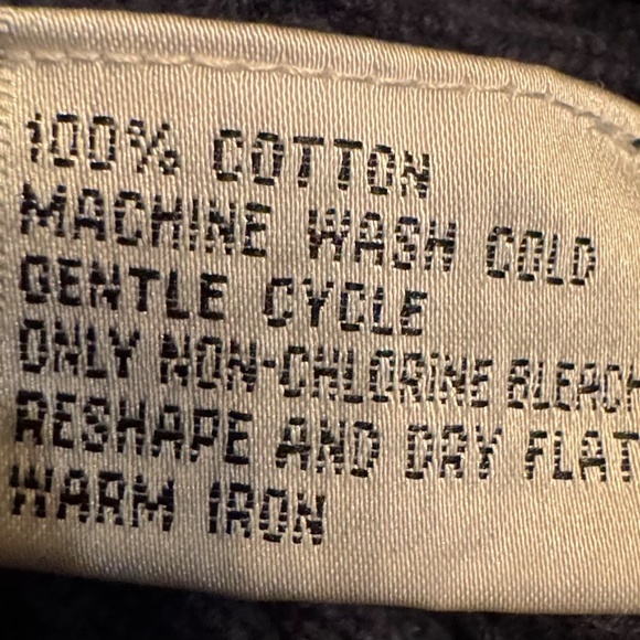 Talbots Woman 2X Navy Waffle Knit Snap-Front Cardigan Jacket - Picture 7 of 11